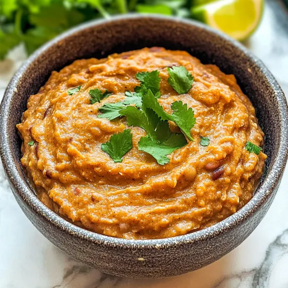 A bowl of food with a green garnish.