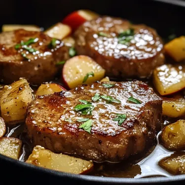 A pan of meat and vegetables.