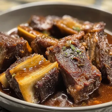 A bowl of meat.