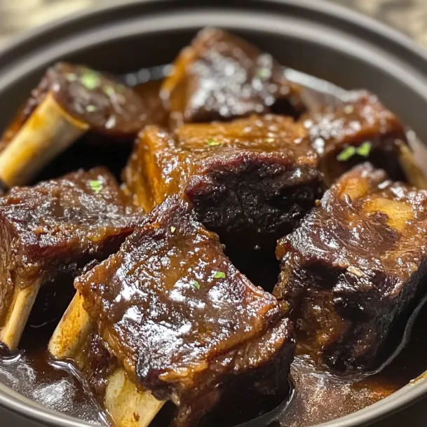 A bowl of meat with a green topping.