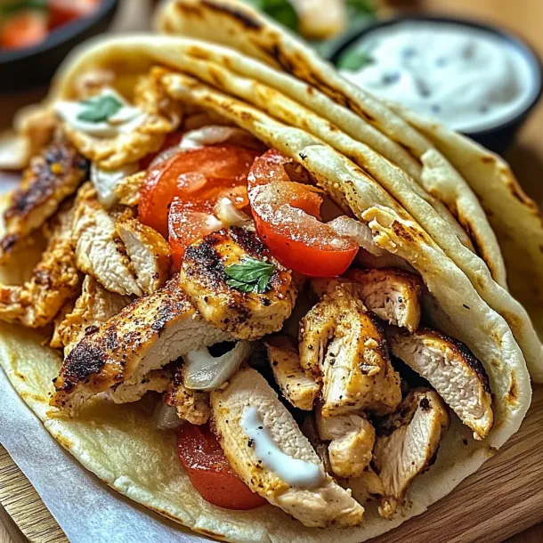 A chicken sandwich with tomatoes and cheese.