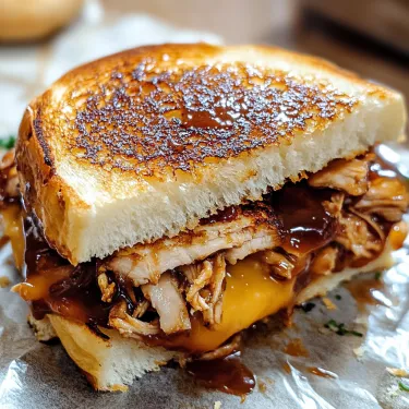 A sandwich with meat and sauce on it.