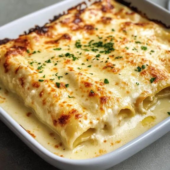 A white bowl with a lasagna dish.