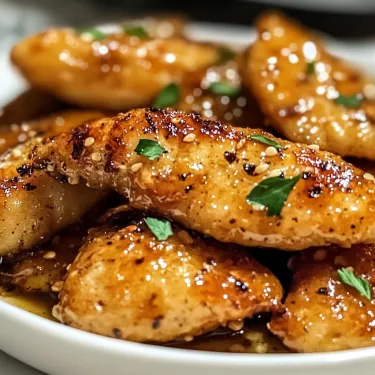 A plate of chicken wings with sauce.
