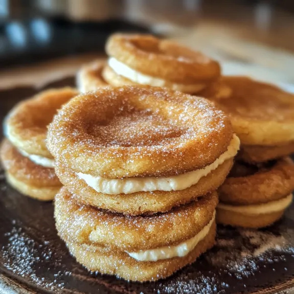 A plate of doughnuts with sugar on top.