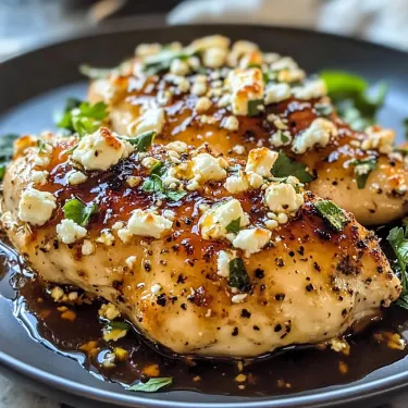 Chicken with cheese and spices.