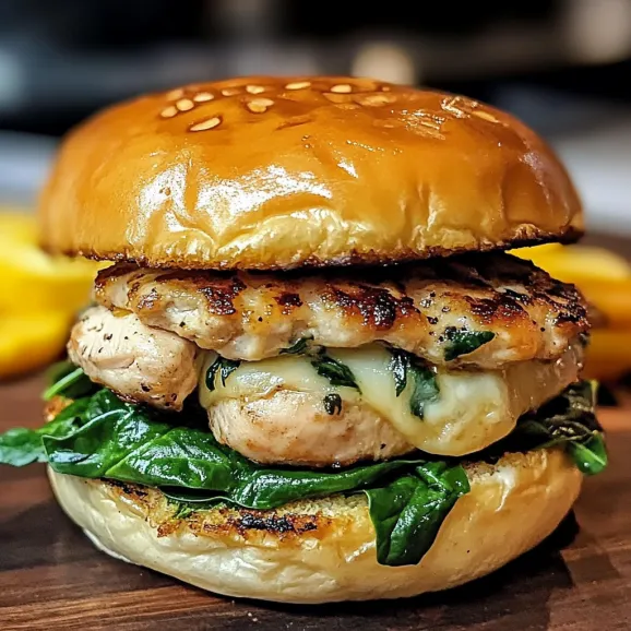 A burger with lettuce and chicken.