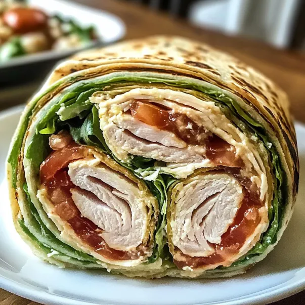 A sandwich with meat and tomatoes.