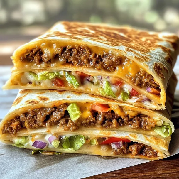 A burrito with lettuce and tomato.