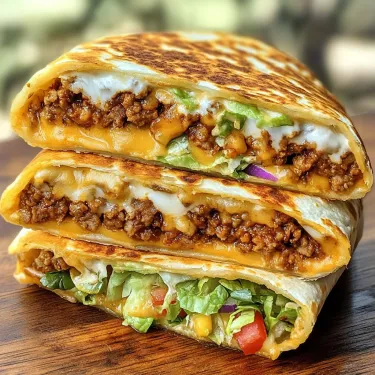 A burrito with lettuce and tomatoes.