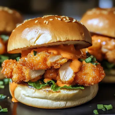 A close up of a chicken sandwich with lettuce and sauce.