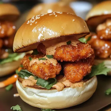 A sandwich with chicken and sauce.
