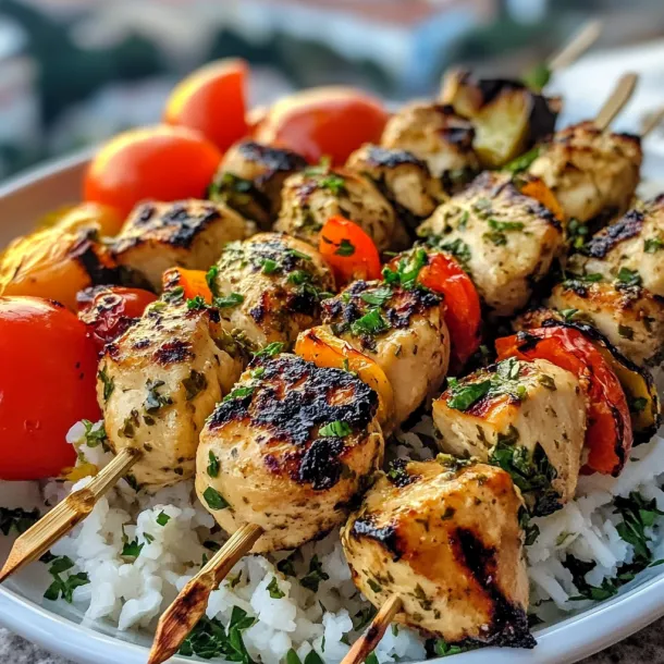 A plate of food with rice and meat.