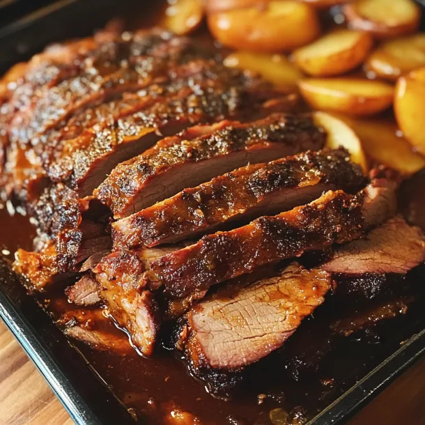 A plate of meat with potatoes.