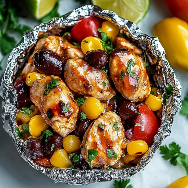 A bowl of food with a silver foil cover.