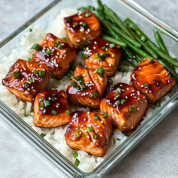 A glass bowl of food with rice and meat.