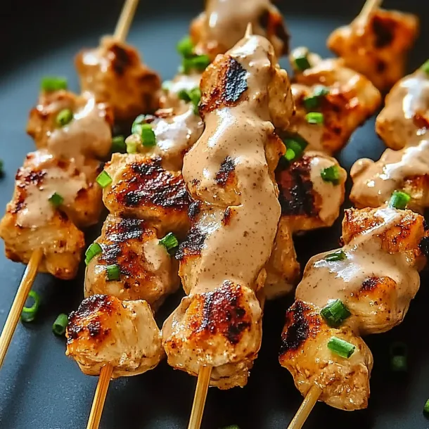 A plate of food with a sauce on it.