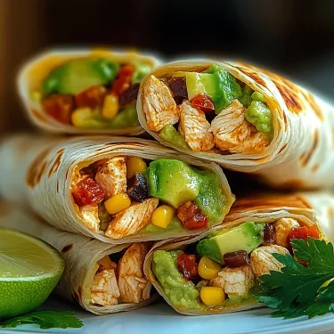 A plate of food with a lime wedge on it.