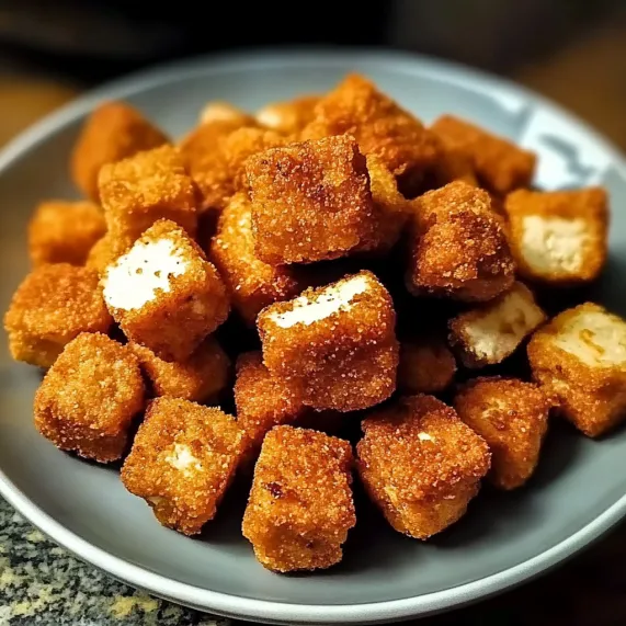 A plate of food with a brown color.