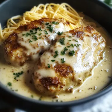 A bowl of food with chicken and pasta.