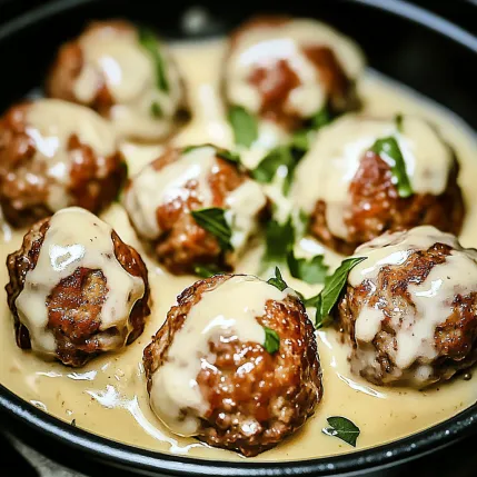 A bowl of meatballs covered in cheese.