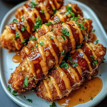 A plate of chicken wings with a brown sauce.