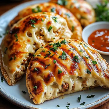A plate of food with sauce.