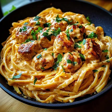 A bowl of spaghetti with meatballs and sauce.