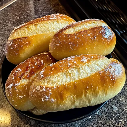 A plate of bread with sugar on it.