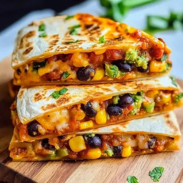 A stack of three burritos with beans and cheese.