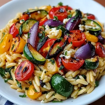 A bowl of pasta with vegetables.
