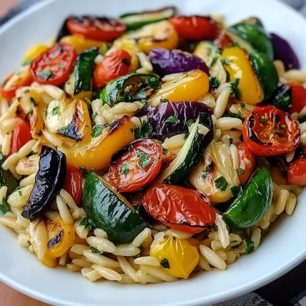 A bowl of pasta with vegetables.