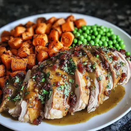 A plate of food with meat and vegetables.