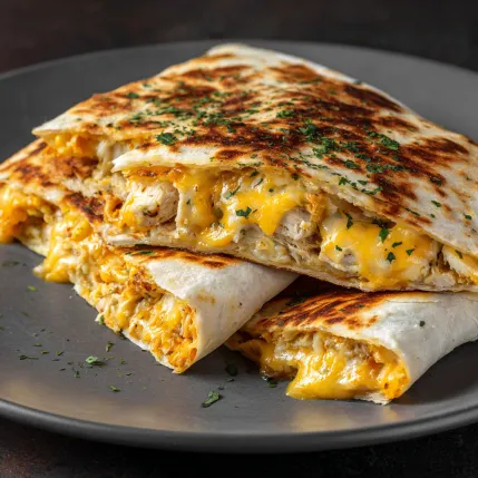 A plate of food with a sandwich on it.