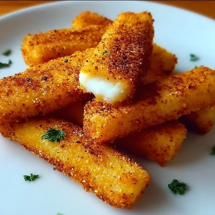 Fried food on a white plate.
