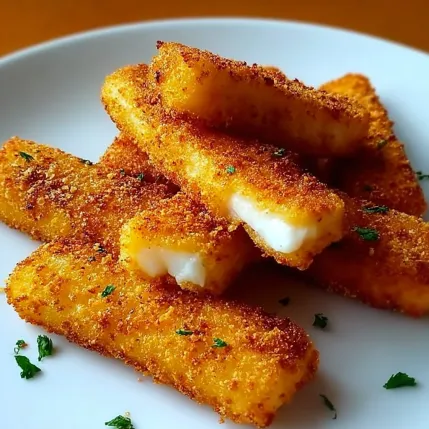 Fried fish on a white plate.