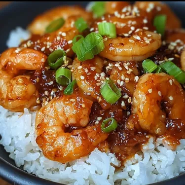 A bowl of shrimp and rice.
