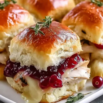 A plate of food with a sandwich and a berry on top.