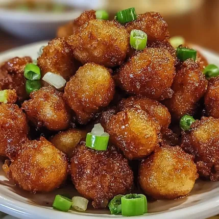 A plate of food with green onions on top.