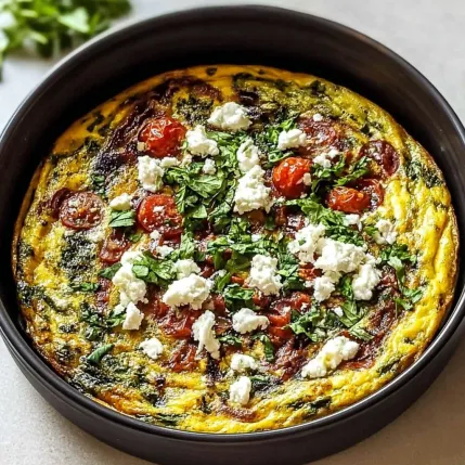 A bowl of food with tomatoes, cheese, and spinach.