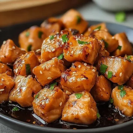 A plate of food with a sauce.