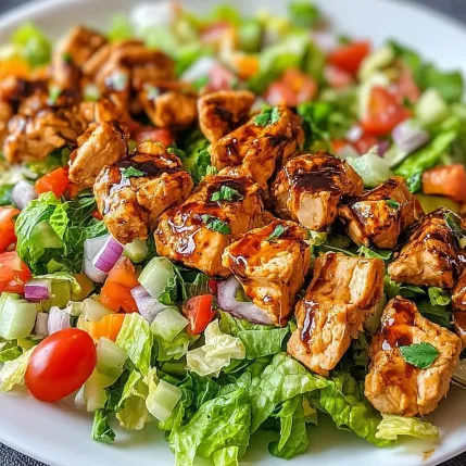 A plate of food with meat and vegetables.