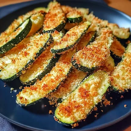 A plate of food with a zucchini and cheese.