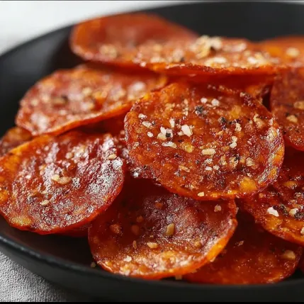 A bowl of pepperoni slices.