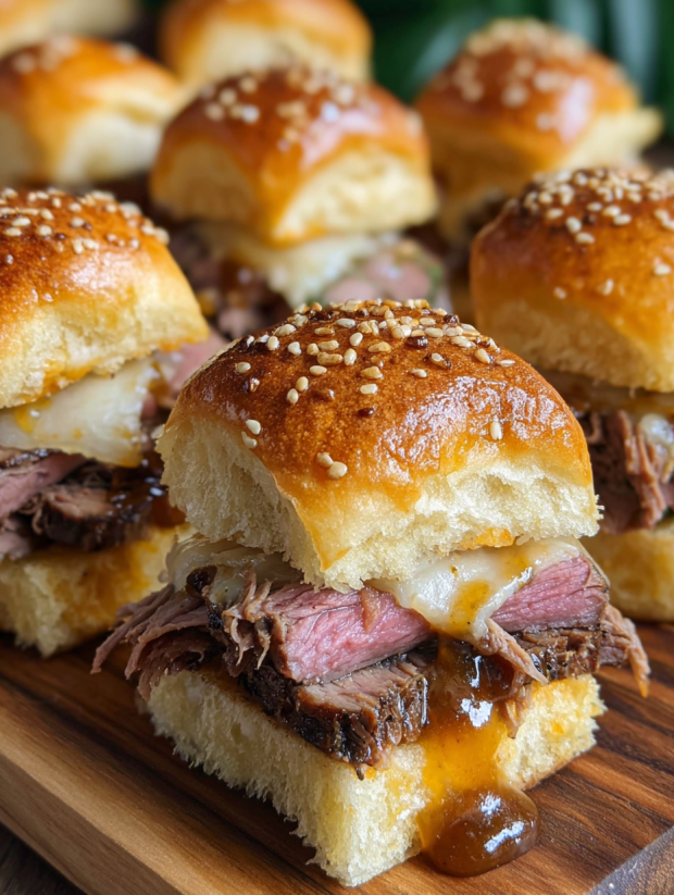 Chipotle Roast Beef Sliders.