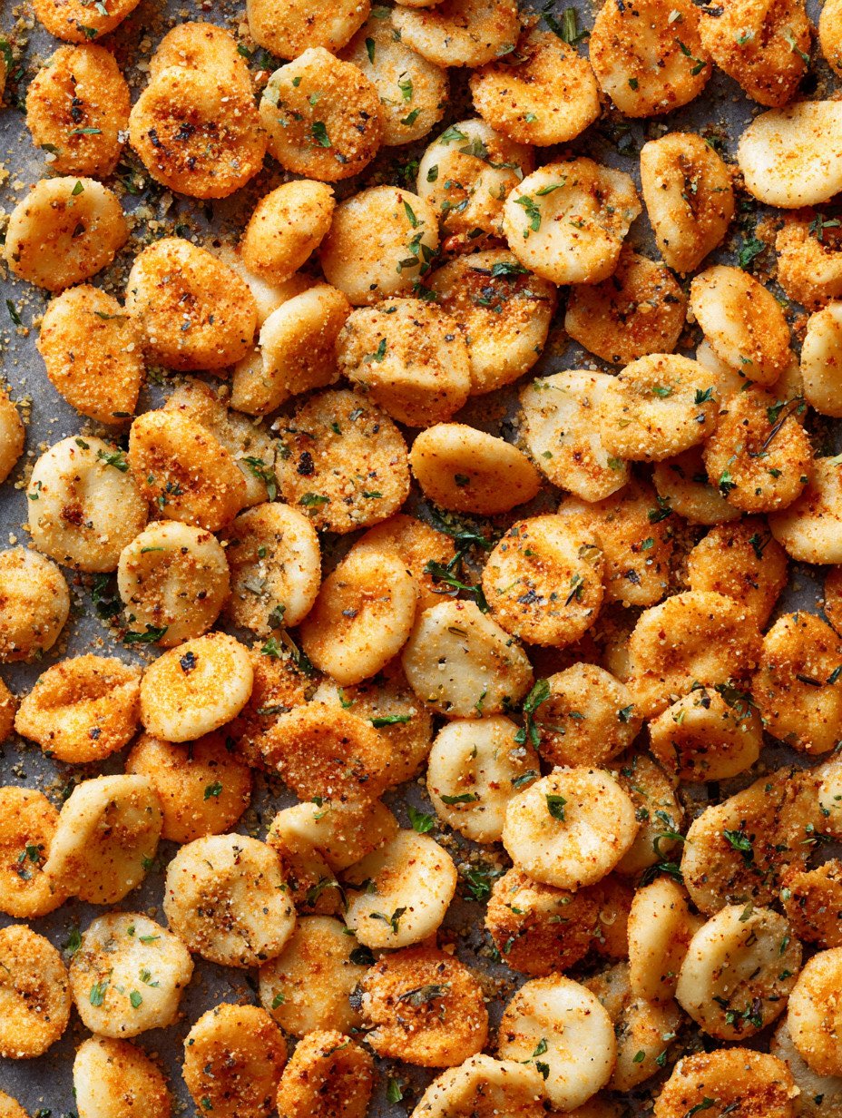 Old Bay Baked Oyster Crackers.